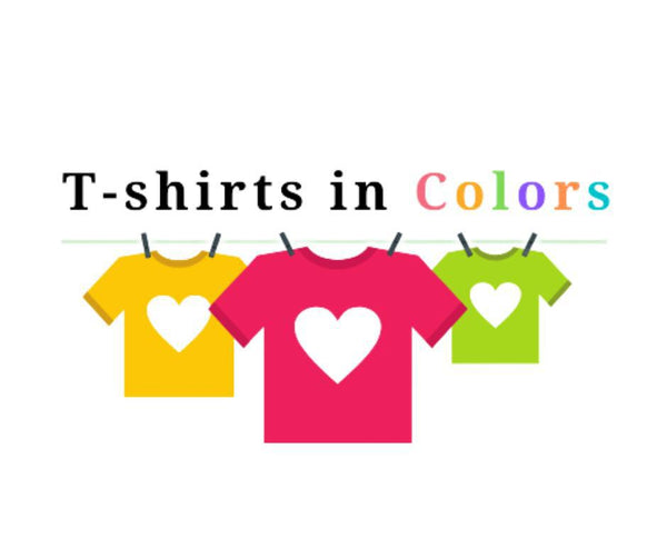 Tshirts in Colors